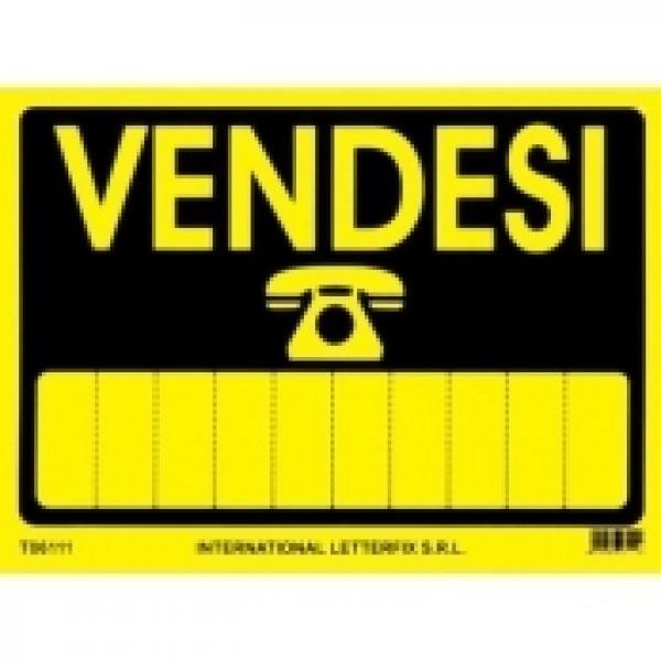 Stampa cartelli Vendesi personalizzati 
