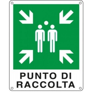 CARTELLO PUNTO DI RACCOLTA...