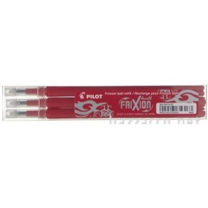 SET 3 REFILL FRIXION ROSSO...