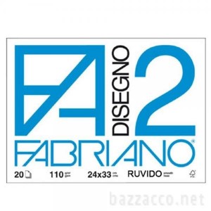 ALBUM FABRIANO F2 24X33 RUVIDO